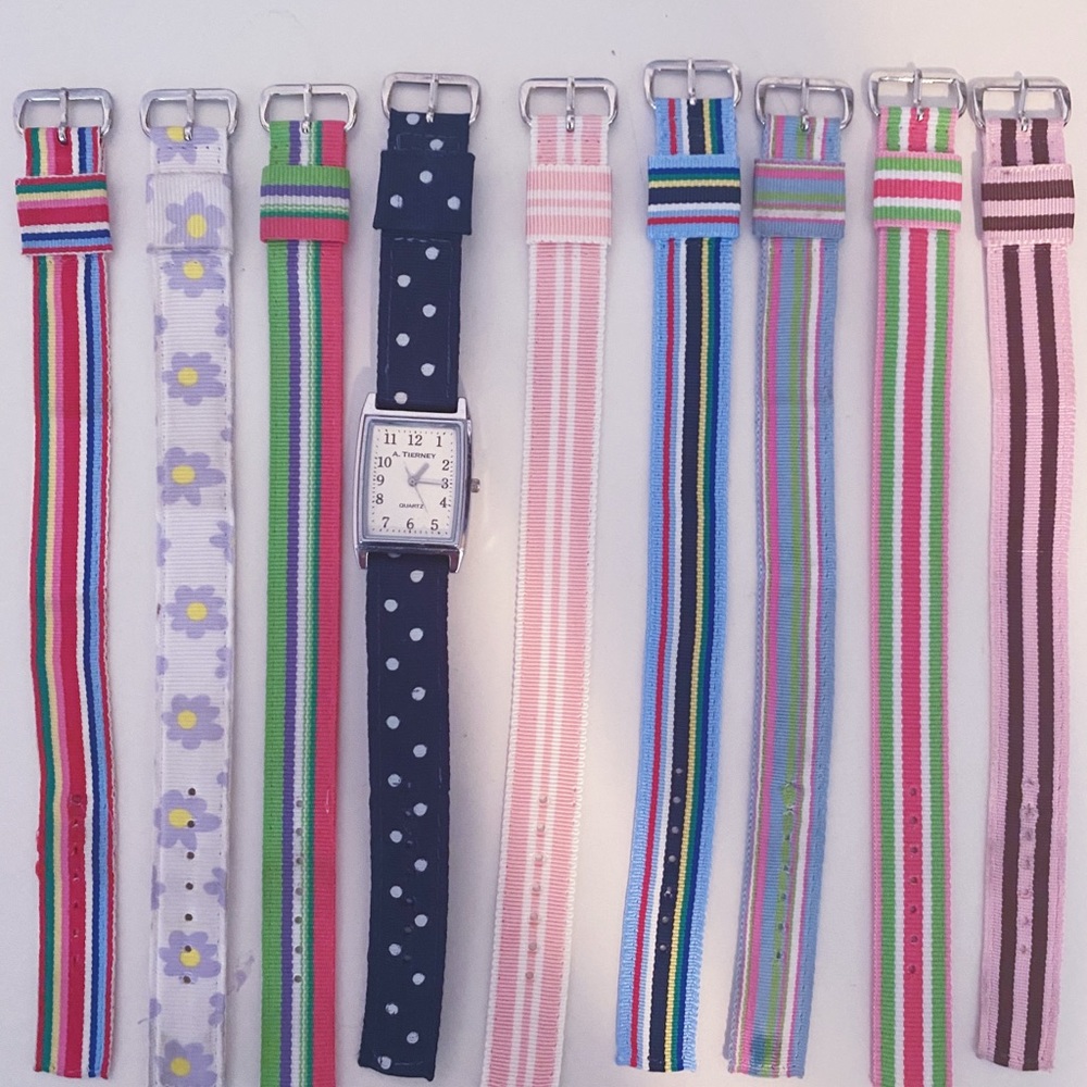 A. Tierney Watch and 8 interchangeable bands